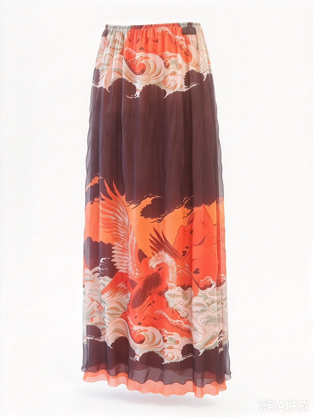 Jean Paul Gaultier Soleil mesh tatto mesh skirt